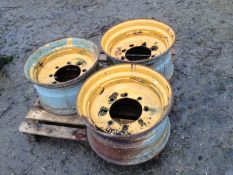 3 x wheel rims