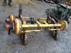 Pair of axles