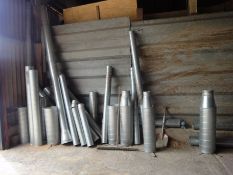 Pedestals and Fans. Location Dry Drayton, Cambridgeshire.