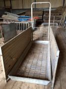 Poldenvale 9ft Footbath, Side Hurdles and Guillotine End Gate. Location Kings Lynn, Norfolk.