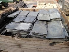 Quantity of Slates. Location Dry Drayton, Cambridgeshire.