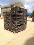 100 Interlocking Stacking Basket Trays - Location, Kings Lynn, Norfolk