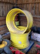 John Deere Flotation Tyre Rims - Location - Dereham, Norfolk