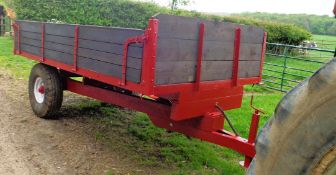 Pettit 3 Ton Tipping Trailer. Location Grantham, Lincolnshire.
