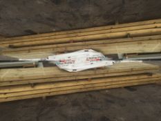 1 Steel frame building 60ft long x 30ft side. C/w fibre cement roof.Location Blandford, Dorset