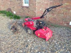 2003 Honda F510 Pedestrian Rotovator. Location Deeping St Nicholas, Lincolnshire