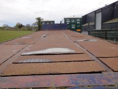 Artic Trailer with Dolly. Location Dry Drayton, Cambridgeshire.