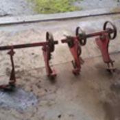 Light Weight Wheel Eradicators for Rapid Drill. Location Fiskerton, Lincolnshire.