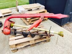 Bush Hog Hole Borer. Location Dry Drayton, Cambridgeshire.