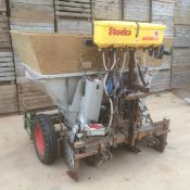 Two Row Reekie Space Setter Potato Planter. Location Taunton, Somerset.