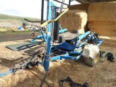 Tanco Autowrap 580A Round Bale Wrapper. Location South Molton, Devon