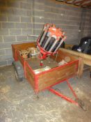 Shooting trap Trailer. Location Dry Drayton, Cambridgeshire.