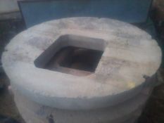 Concrete Manhole Lid. Location Wigton, Cumbria.