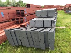 1 steel frame building 100ft long x 50ft wide. Location Blandford, Dorset