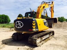 2012 JCB 130lc. Location Dry Drayton, Cambridgeshire.