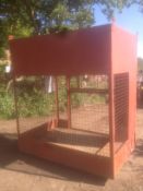 Lockable Cage. Location Reading, Berkshire.