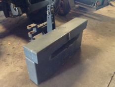 2012 Fendt 1800kg Front Weight - Location - Diss, Norfolk