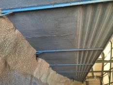 Double sided Grain Barrier. 75 Ft long, 5&1/2 ft high tunnel with 4 ft greedy board. Bourne, Lincs.