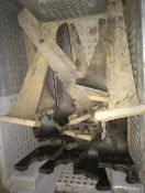 Maschio power harrow blades and guard cover. Location Brandon, Suffolk