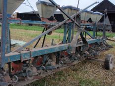 Stanhay 12 row Sugar Beet Drill. Location Thetford, Norfolk