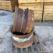 Dual wheel rims 28 x WH 12 stocks super t. Location Brandon, Suffolk
