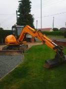 2007 JCB 8060 6 tonne Digger. NO VAT. Location - Watton, Norfolk
