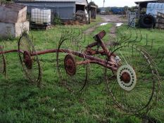 Vicon Acrobat Hay Turner. Location Thetford, Norfolk