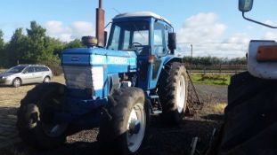 1985 Ford 8210, with 40% tyres. Location: Wakefield, West Yorkshire.