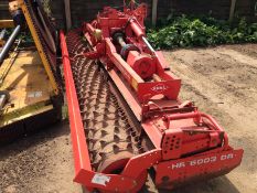 Kuhn HR 6003 DR, 6M Power Harrow with Maxi packer roller, 2000 - Location - Dereham, Norfolk