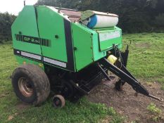 Detzu gp230 net wrap round baler. Location: Reading Berkshire. No VAT