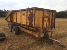 Gull Double Ram Tipper Trailer. Location Brandon, Suffolk