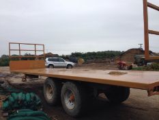 Richard Western Tandem Axle Straw Trailer - Location - Dereham, Norfolk