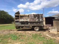 Single axle trailer. Location Brandon, Suffolk