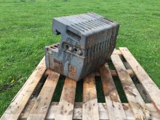 Set of New Holland weights. Location: Reading, Berkshire. No VAT