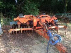 Galuchio Double Press RDA360. Hydraulic folding double press. 1996. Location: Little Staughton, Beds