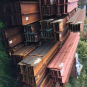 6no. 4m lengths of 254 x 146 x 37kg/m U Beam.  Bundle weight 888kg.  Our ref: f52 yellow A1