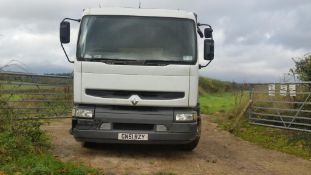 Renault Premium 18 T Flatbed Lorry