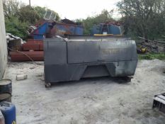 Large Diesel Twin Screw Compressor in daily use