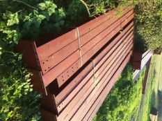 Steel framed building 75ft long x 40 ft wide x 13.5 ft @ eaves 12 .5 deg roof pitch