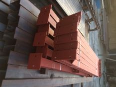 Steel framed building 30ft long x 15ft wide x 8 ft @eaves