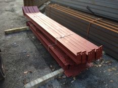 Steel framed building 30ft long x 20ft wide x 9 ft @eaves