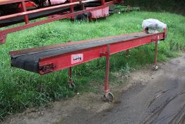 Tong 19ft single phase flat conveyor