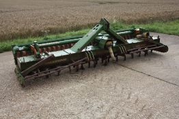 Amazone KE402 4m Power Harrow with KW402 packer roller
