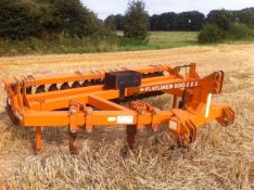 2004 Simba Flatliner 500 5 leg 3.8m subsoiler with DD packer. Serial No: 113300014
