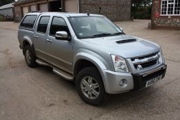 2010 Isuzu Rodeo Denver 3.0TD Intercooler pickup. Reg No: AU60 ZNH. Serial No: Mileage: 55,000.