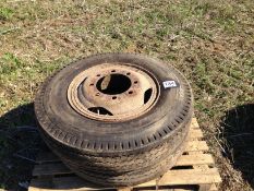 Pair 9-20 NB60 Wheels