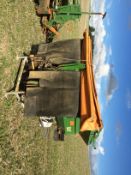 Amazone ZA-M fertiliser spreader with Amados controller