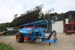 2005 Lemken Solitair 12m pneumatic disc drill on 700/50/30.5 wheels and tyres. New bearings &
