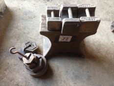 Qty weights and anvil