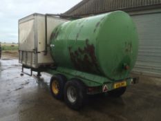 Bunnings 6000 litre fuel bowser with workshop cabin, generator, 200 amp welder and high flow fuel